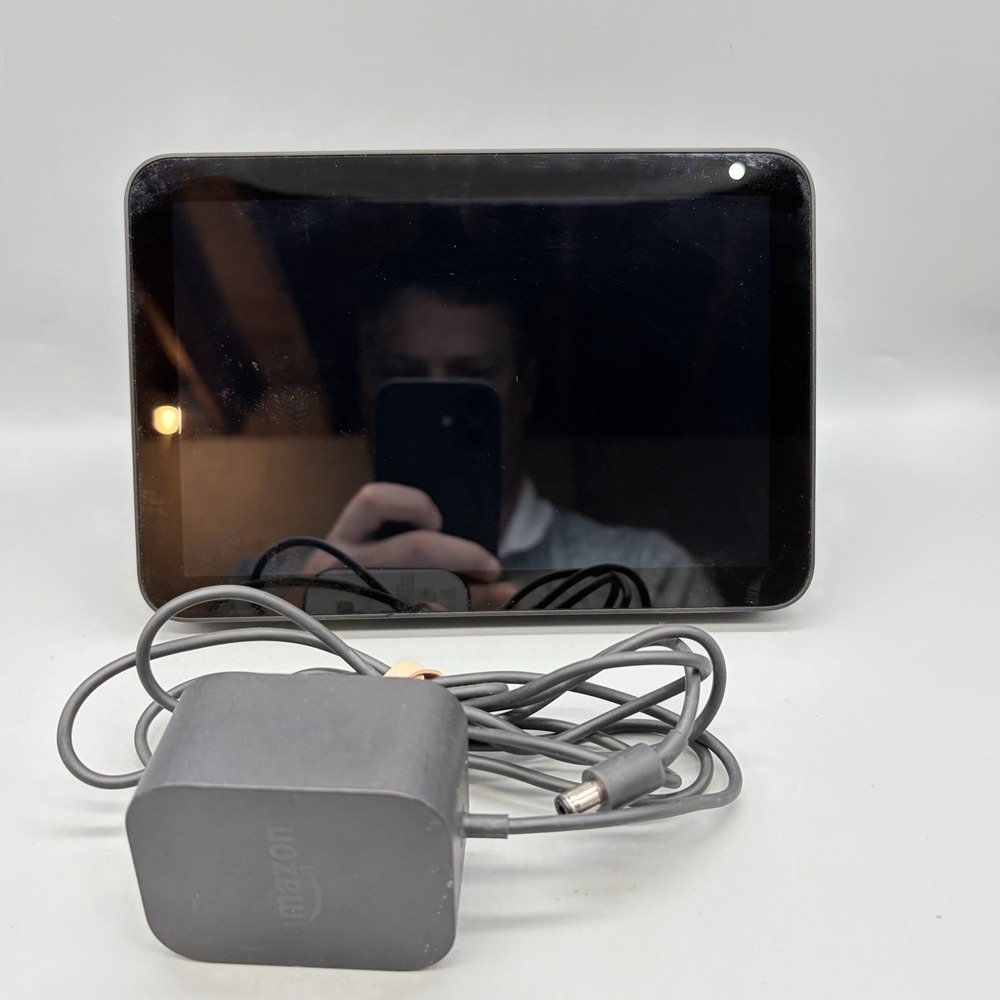 Amazon Echo Show 8 Smart Display (1st Gen) - Charcoal Black